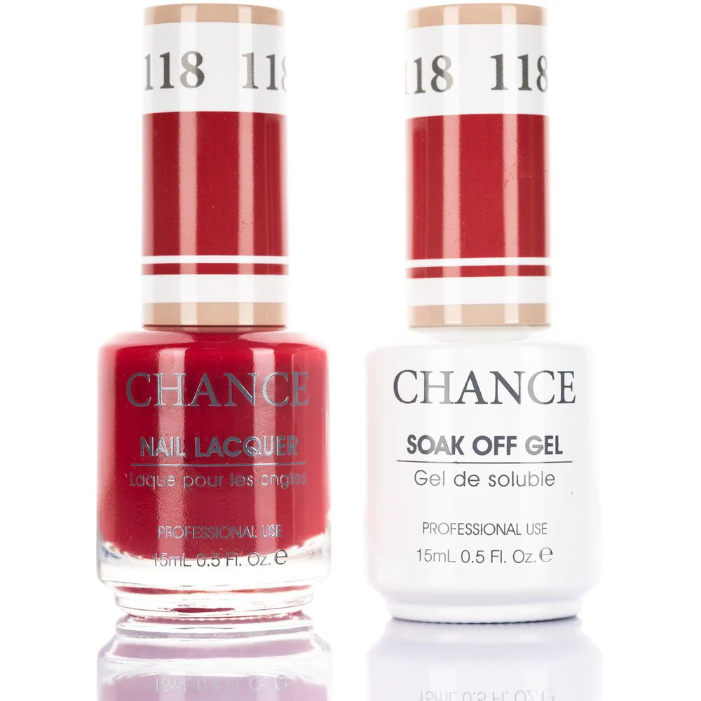 Chance Duo Soak Off Gel Polish + Nail Lacquer - 0.5 oz. Each / #118 by Cre8tion