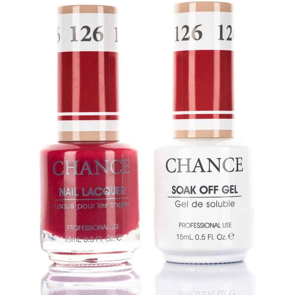Chance Duo Soak Off Gel Polish + Nail Lacquer - 0.5 oz. Each / #126 by Cre8tion