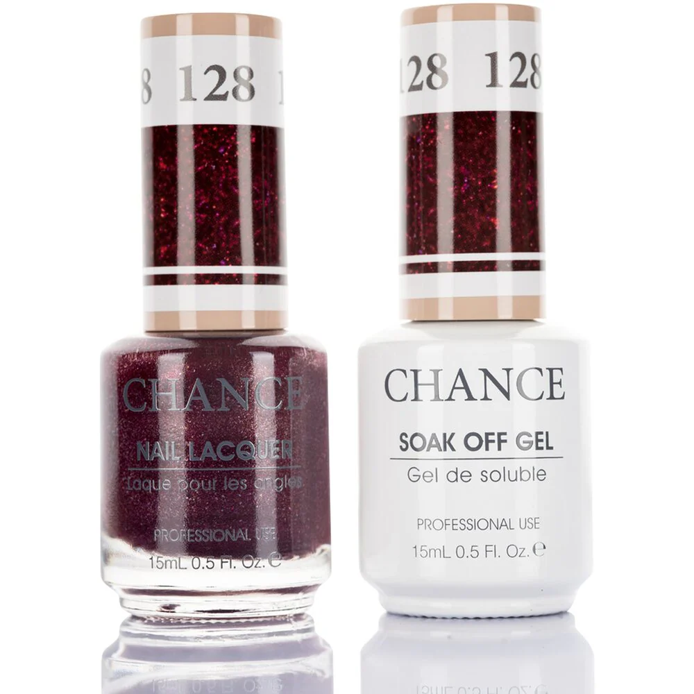 Chance Duo Soak Off Gel Polish + Nail Lacquer - 0.5 oz. Each / #128 by Cre8tion