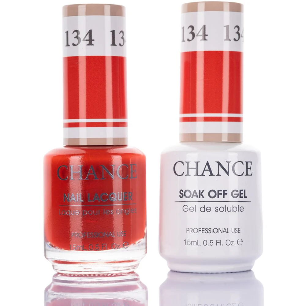Chance Duo Soak Off Gel Polish + Nail Lacquer - 0.5 oz. Each / #134 by Cre8tion