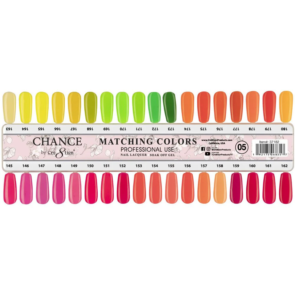 Chance Duo Soak Off Gel Polish + Nail Lacquer - 0.5 oz. Each / #172 by Cre8tion - Image 6