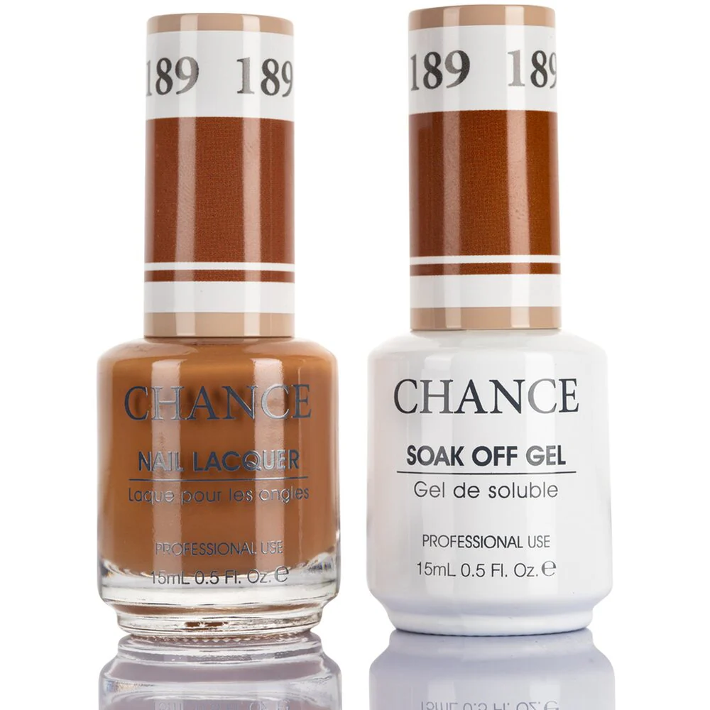 Chance Duo Soak Off Gel Polish + Nail Lacquer - 0.5 oz. Each / #189 by Cre8tion
