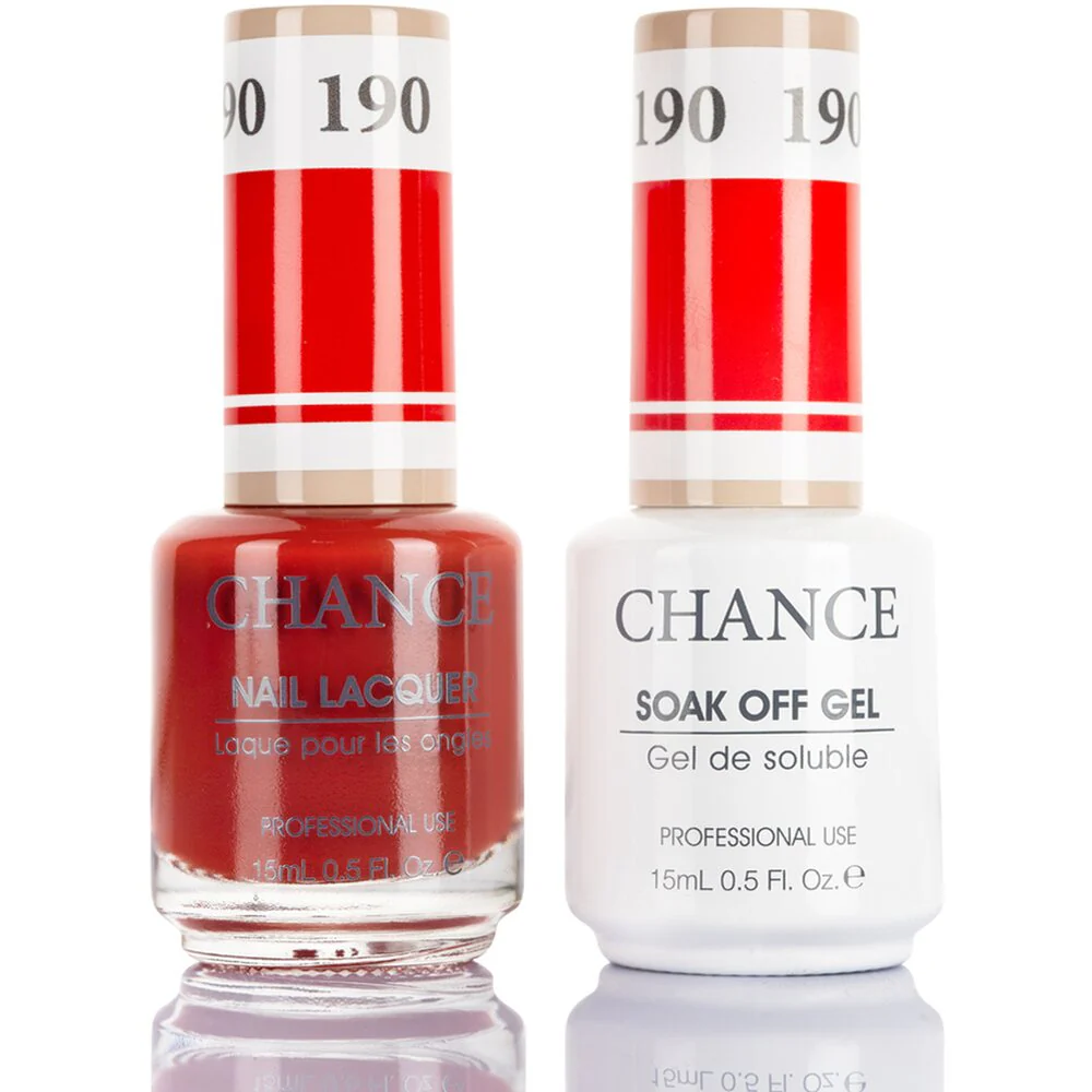 Chance Duo Soak Off Gel Polish + Nail Lacquer - 0.5 oz. Each / #190 by Cre8tion