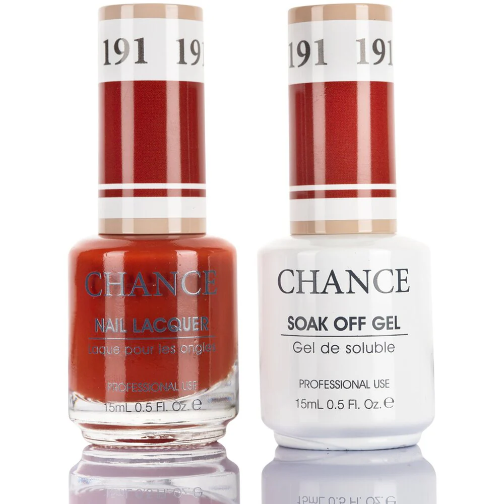 Chance Duo Soak Off Gel Polish + Nail Lacquer - 0.5 oz. Each / #191 by Cre8tion