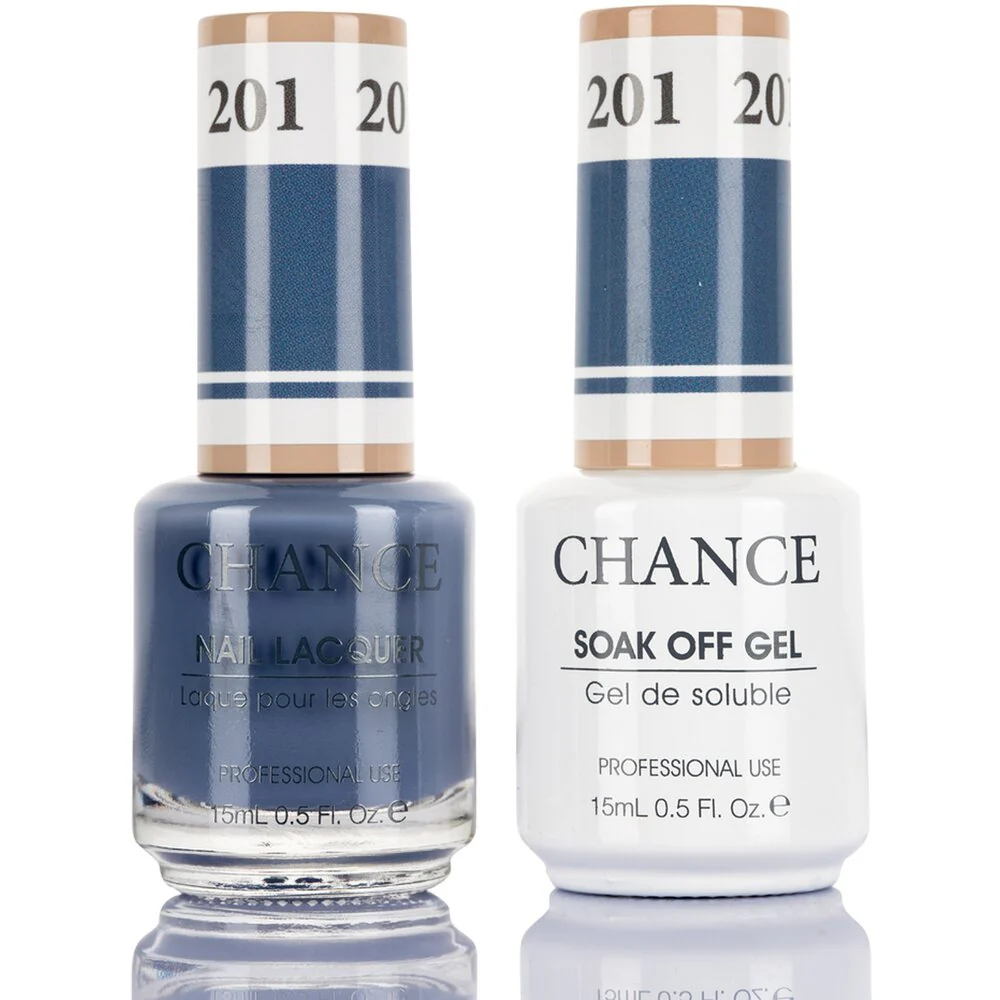 Chance Duo Soak Off Gel Polish + Nail Lacquer - 0.5 oz. Each / #201 by Cre8tion