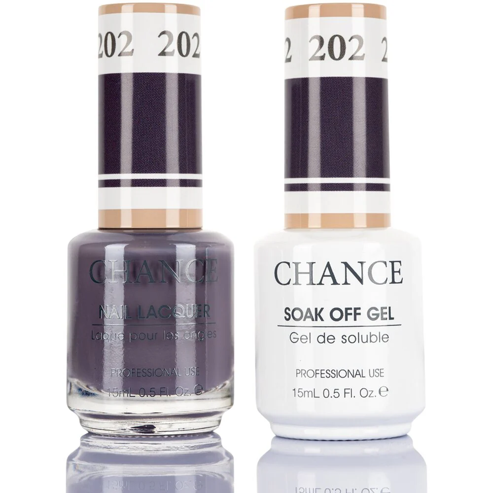 Chance Duo Soak Off Gel Polish + Nail Lacquer - 0.5 oz. Each / #202 by Cre8tion