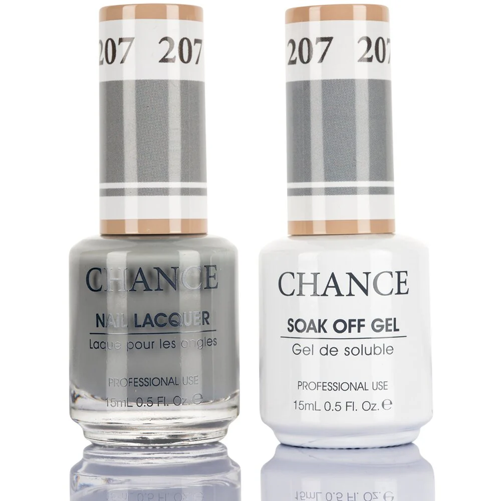 Chance Duo Soak Off Gel Polish + Nail Lacquer - 0.5 oz. Each / #207 by Cre8tion