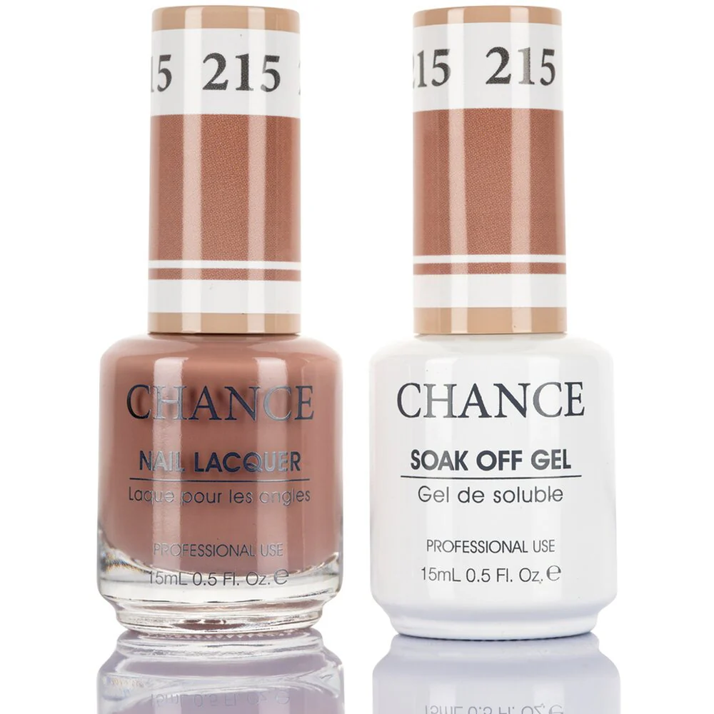 Chance Duo Soak Off Gel Polish + Nail Lacquer - 0.5 oz. Each / #215 by Cre8tion