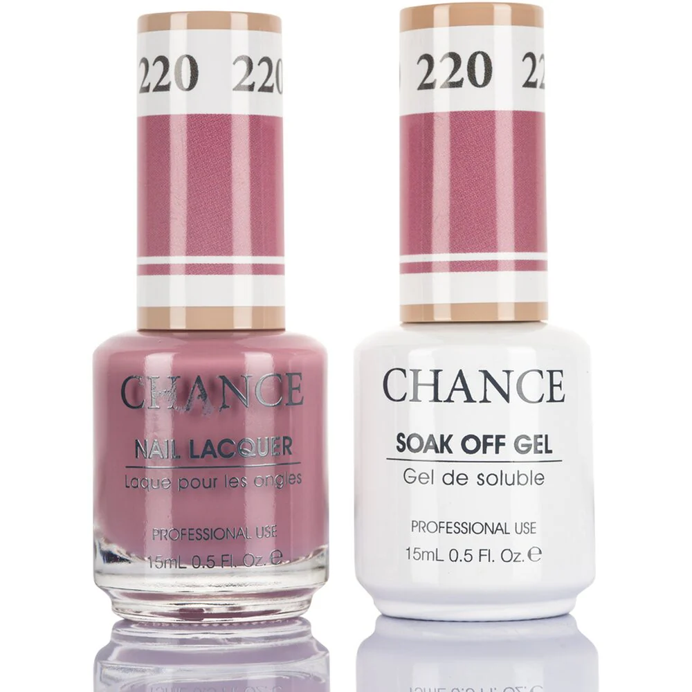 Chance Duo Soak Off Gel Polish + Nail Lacquer - 0.5 oz. Each / #220 by Cre8tion