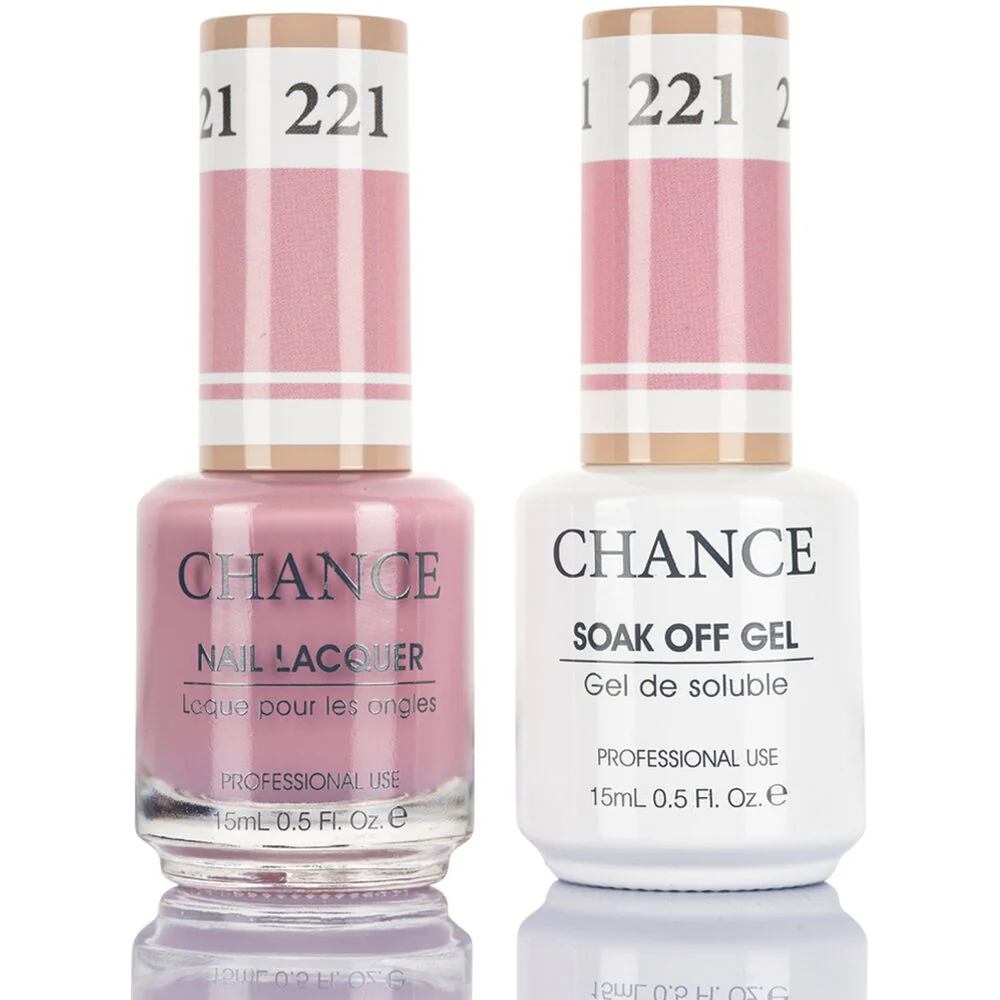 Chance Duo Soak Off Gel Polish + Nail Lacquer - 0.5 oz. Each / #221 by Cre8tion