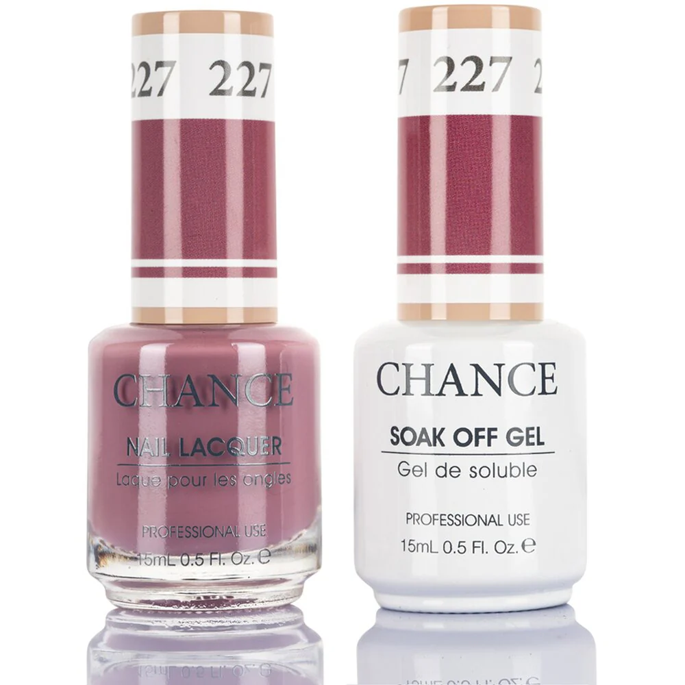 Chance Duo Soak Off Gel Polish + Nail Lacquer - 0.5 oz. Each / #227 by Cre8tion