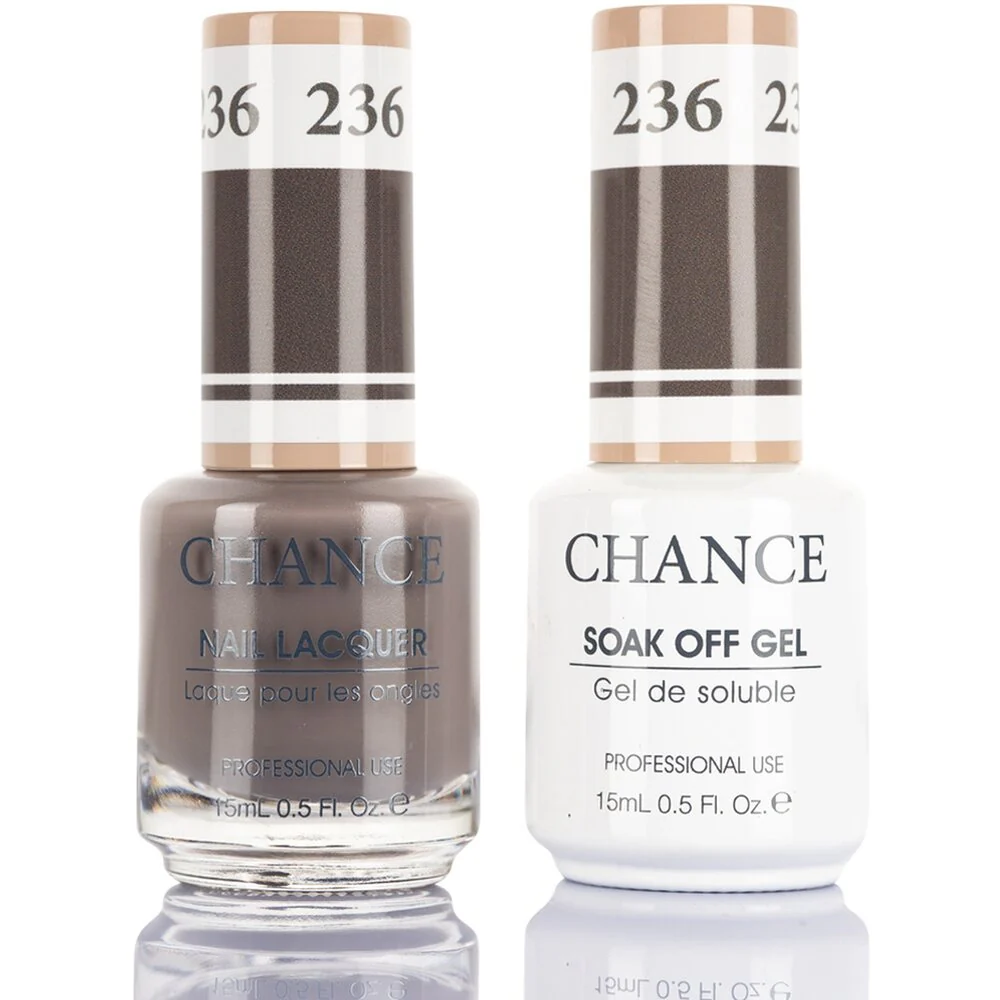 Chance Duo Soak Off Gel Polish + Nail Lacquer - 0.5 oz. Each / #236 by Cre8tion