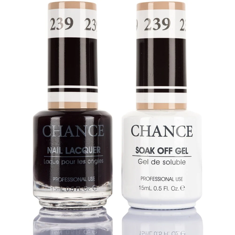 Chance Duo Soak Off Gel Polish + Nail Lacquer - 0.5 oz. Each / #239 by Cre8tion