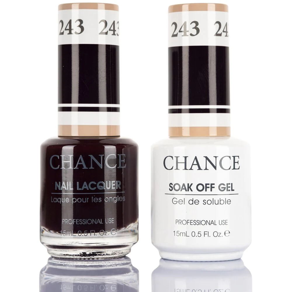 Chance Duo Soak Off Gel Polish + Nail Lacquer - 0.5 oz. Each / #243 by Cre8tion