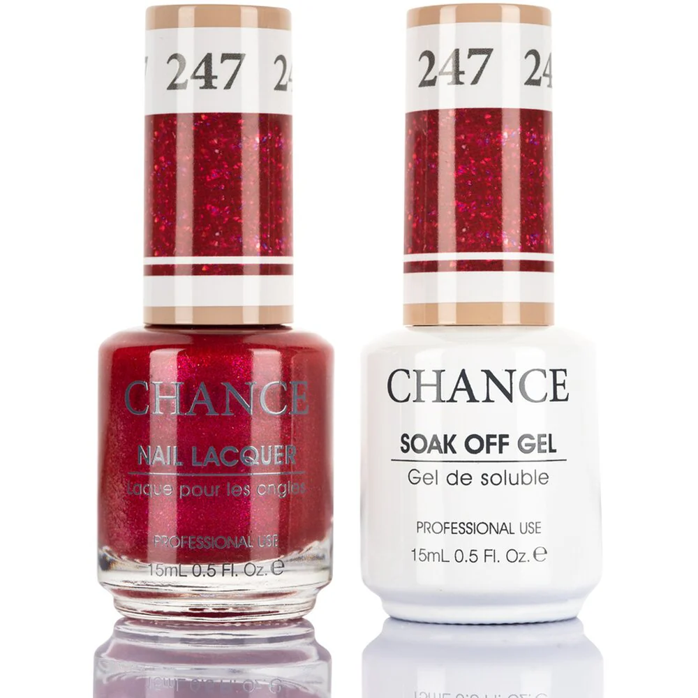 Chance Duo Soak Off Gel Polish + Nail Lacquer - 0.5 oz. Each / #247 by Cre8tion