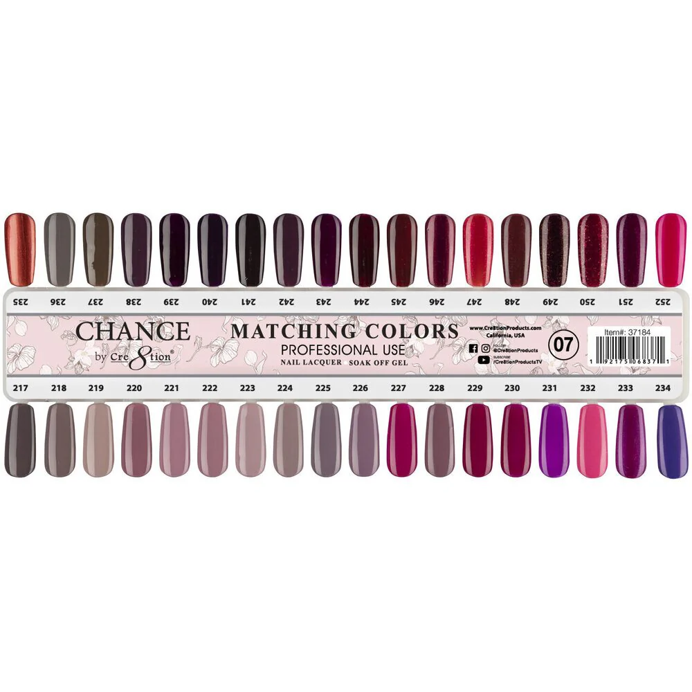 Chance Duo Soak Off Gel Polish + Nail Lacquer - 0.5 oz. Each / #251 by Cre8tion - Image 8