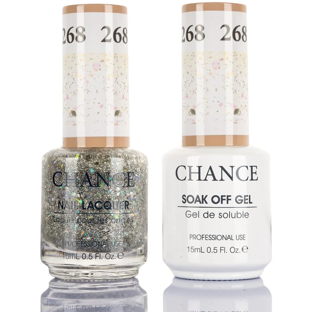 Chance Duo Soak Off Gel Polish + Nail Lacquer - 0.5 oz. Each / #268 by Cre8tion