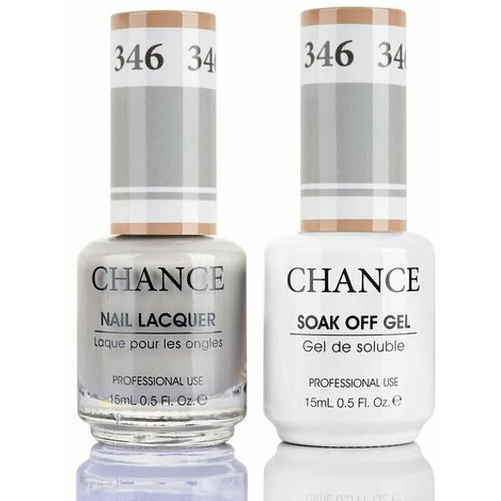 Chance Duo - Soak Off Gel Polish & Nail Lacquer 0.5 oz. Each / #346