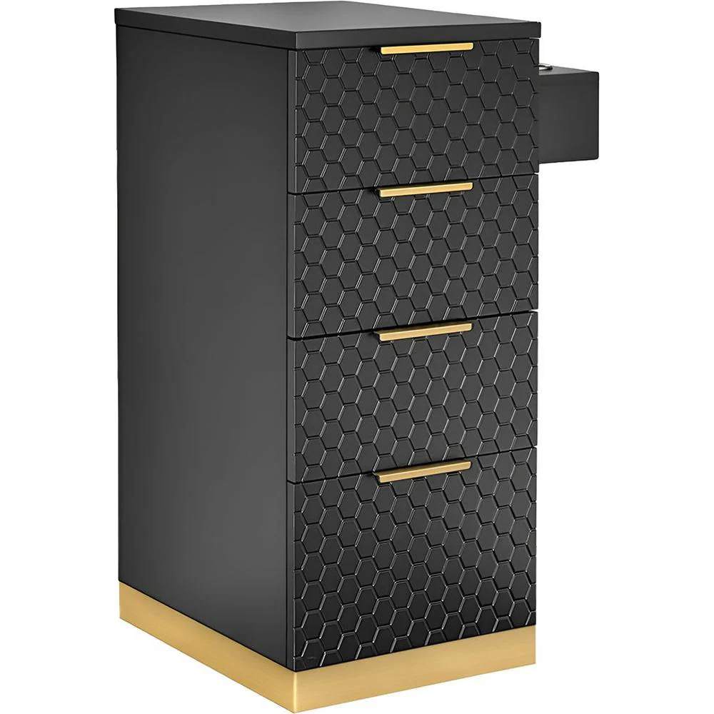 Chloe Styling Station Side Cabinet / White by Deco Salon Furniture - Image 2