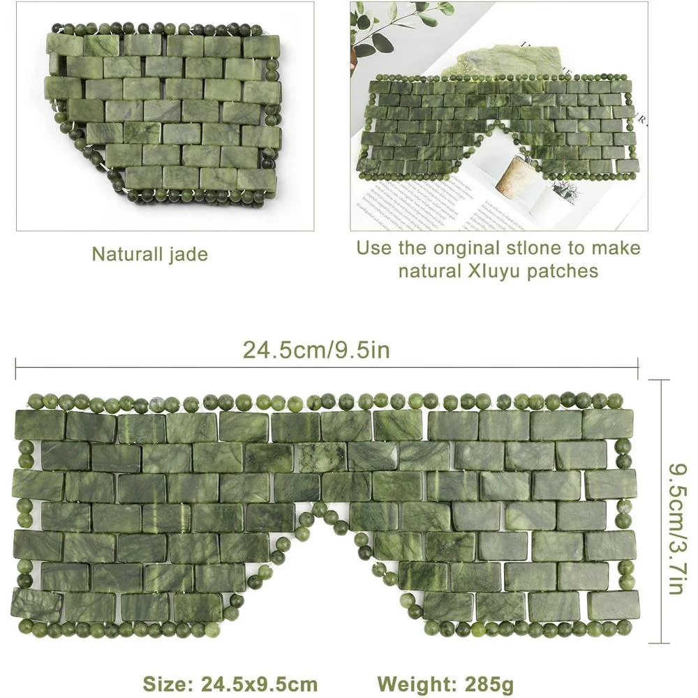 Classic Jade Eye Mask Professional Spa Tool - Ideal Add On For Japanese Head Spa Treatments - Image 5