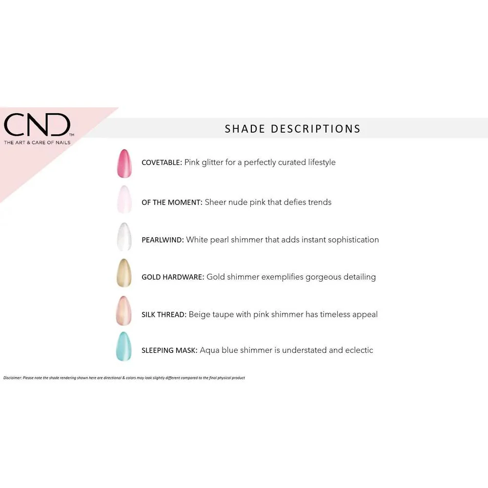 CND Shellac Quiet Luxury Collection - Covetable #492 / 0.25 fl oz. - Image 5
