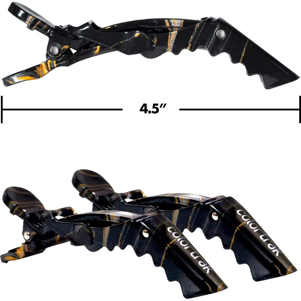 Colortrak Midnight Lux Croc Clips / 4 Pack - Image 6