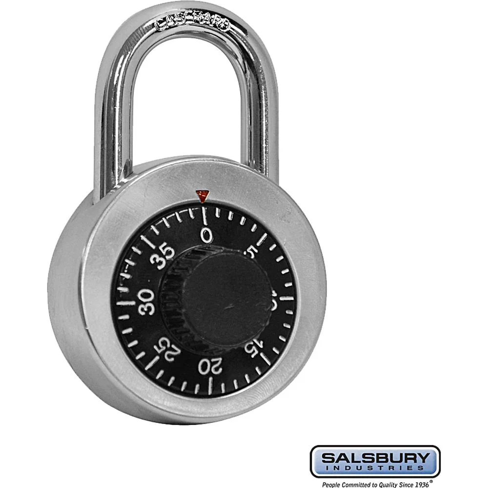 Combination Padlock - for Designer Wood Locker Door by Salsbury