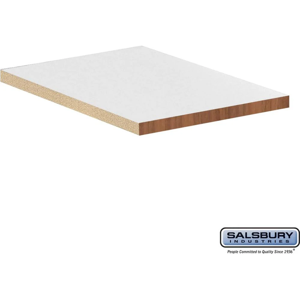 Compartment Shelf - for 12" Wide - 15 Inch Deep Premier Wood Locker - Full Depth by Salsbury - Image 4