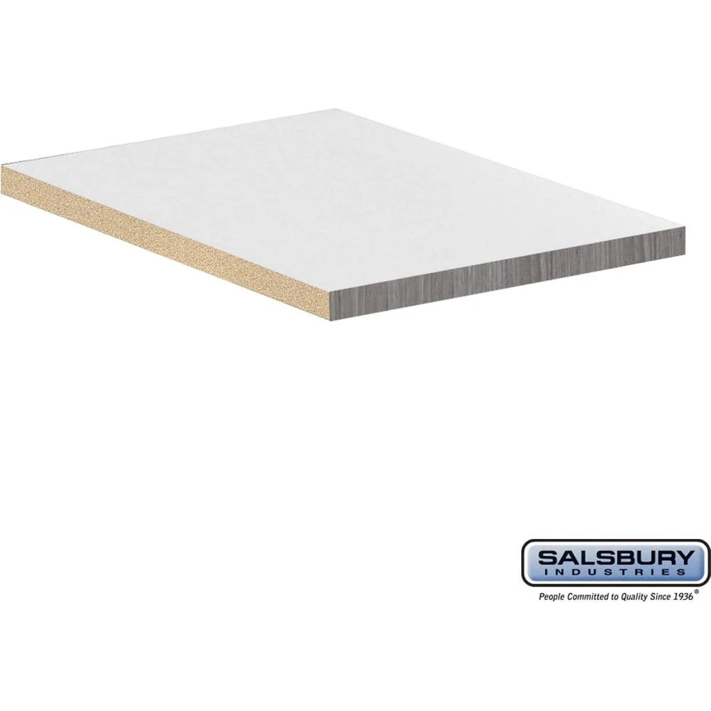 Compartment Shelf - for 12" Wide - 21 Inch Deep Premier Wood Locker - Full Depth by Salsbury - Image 6