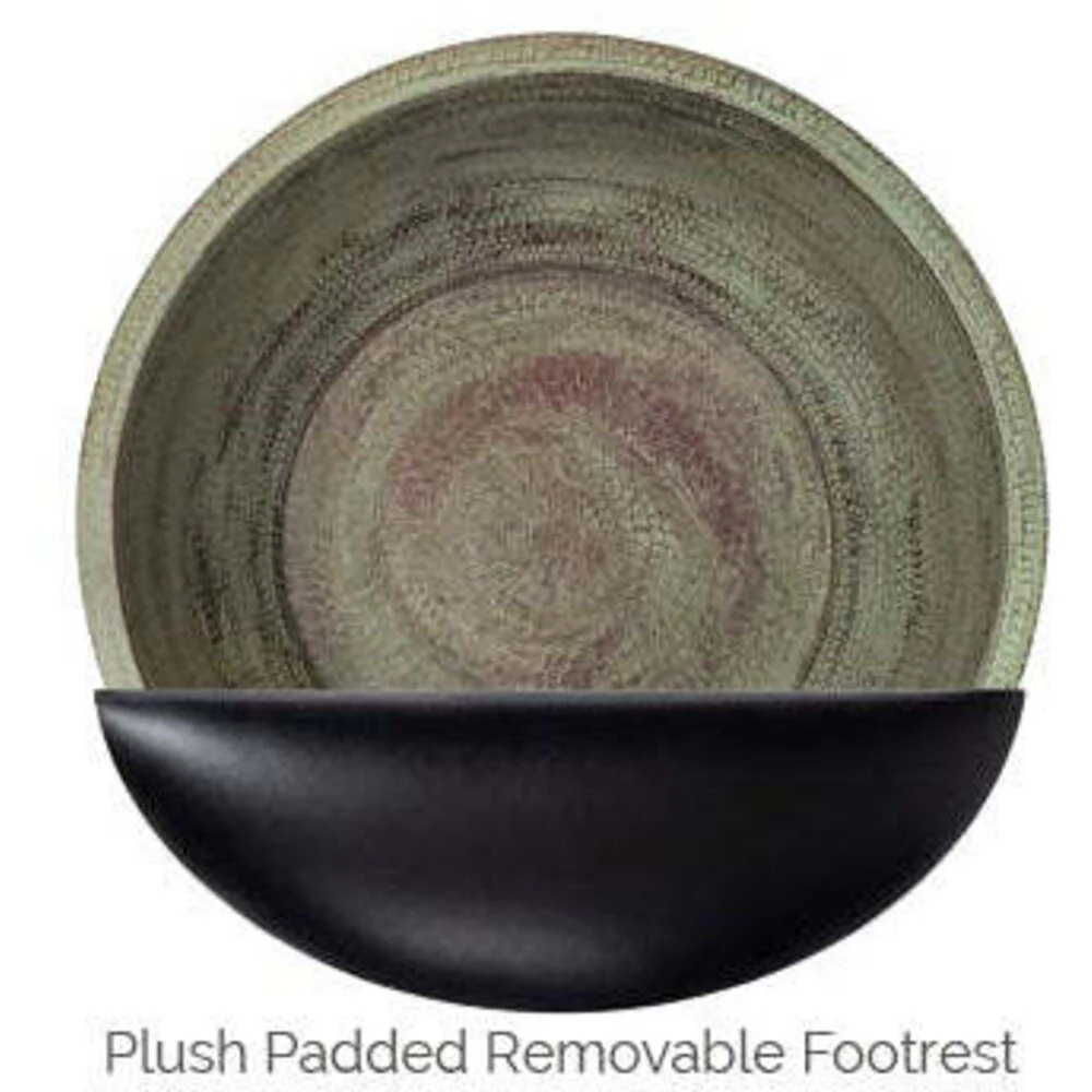 Croc Copper Hammered Copper Pedicure Bowl - Image 5