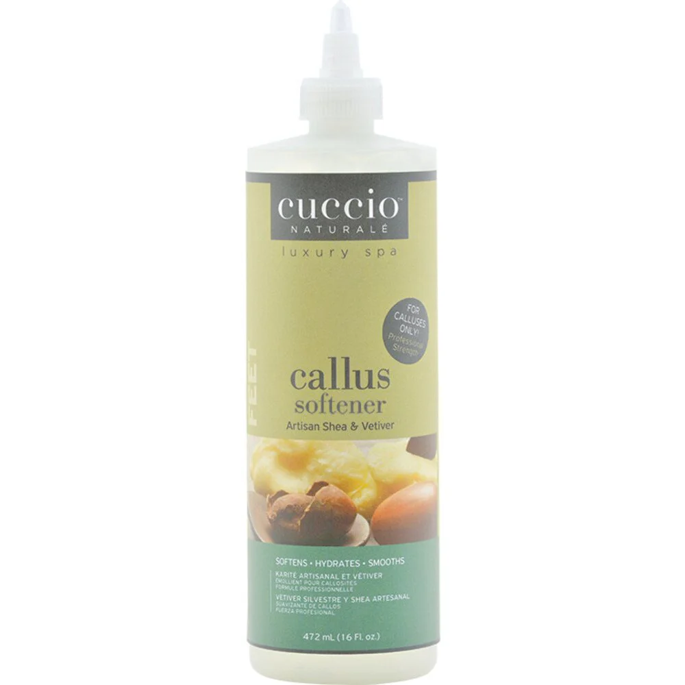 Cuccio Artisan Shea & Vetiver Callus Softener / 16 oz. - 427mL. - Image 2