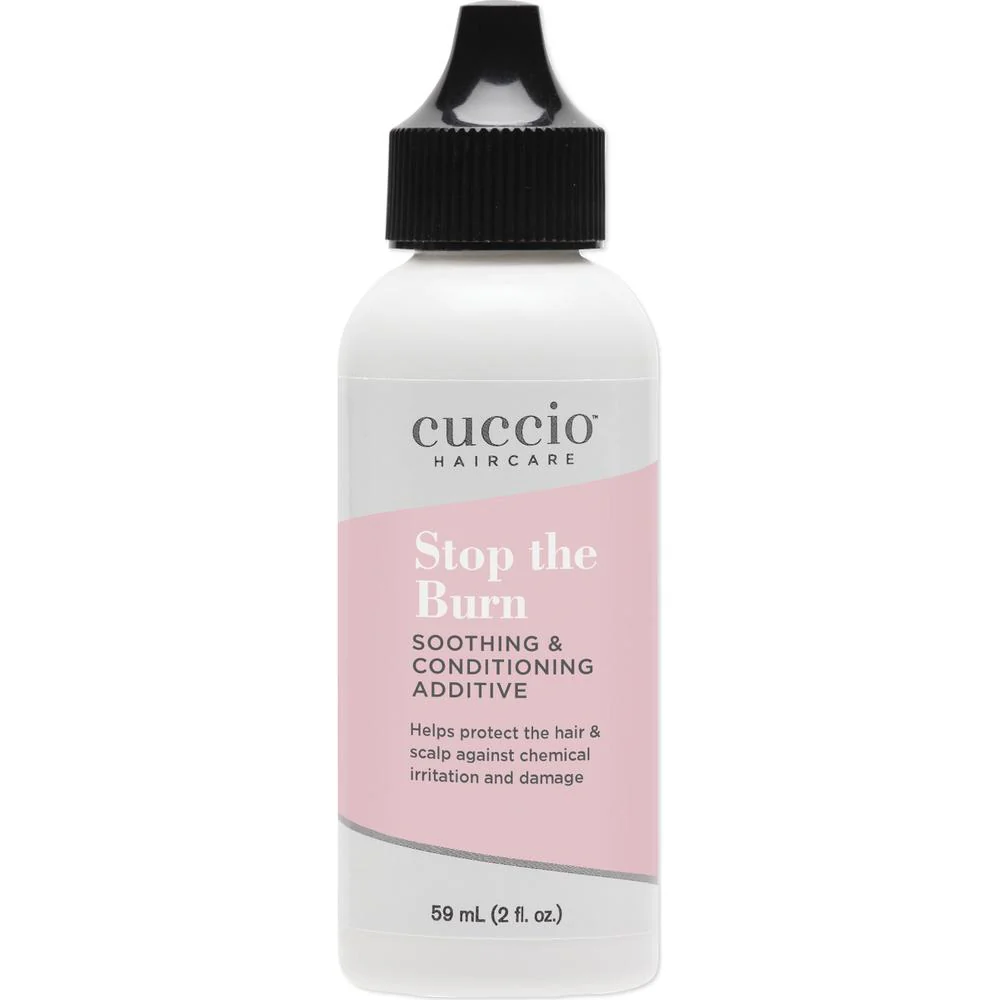 Cuccio Haircare - Stop The Burn - Soothing & Conditioning Additive / 2 fl. oz. - 59 mL.