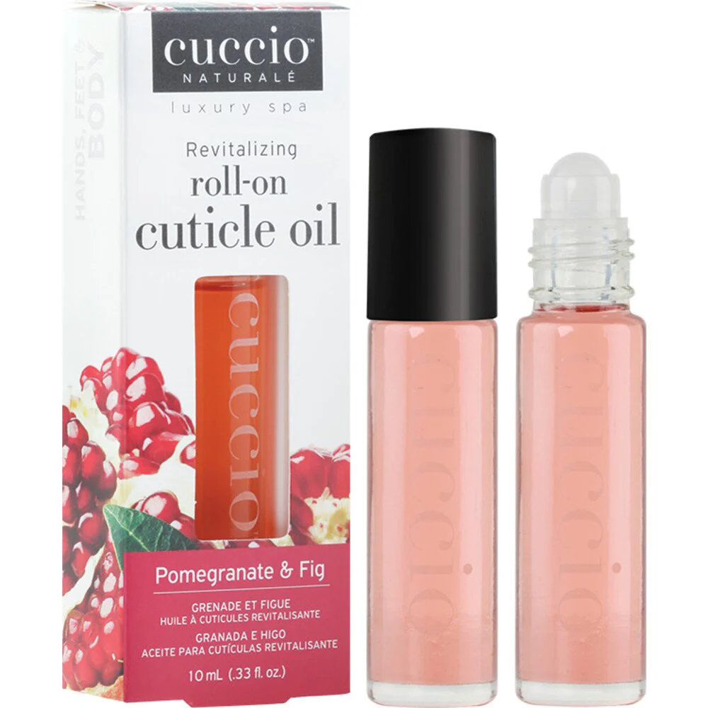 Cuccio Roll-On Revitalizing Cuticle Oil - Pomegranate & Fig - Image 2