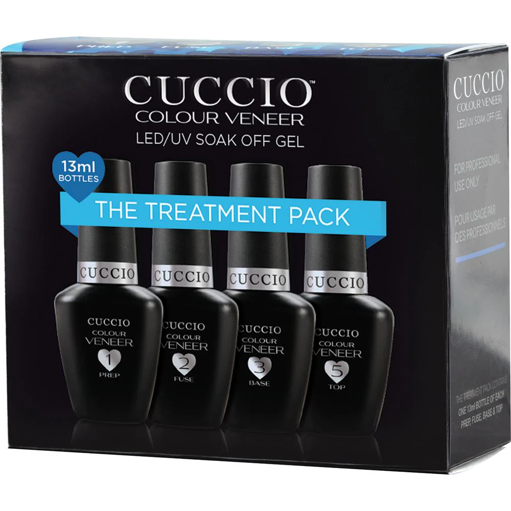 Cuccio Veneer - Colour Veneer Soak Off Gel "The Treatment Pack" - Everything Needed to Provide Cuccio Colour Veneer Services in One Convenient Pre-Pack - Image 2