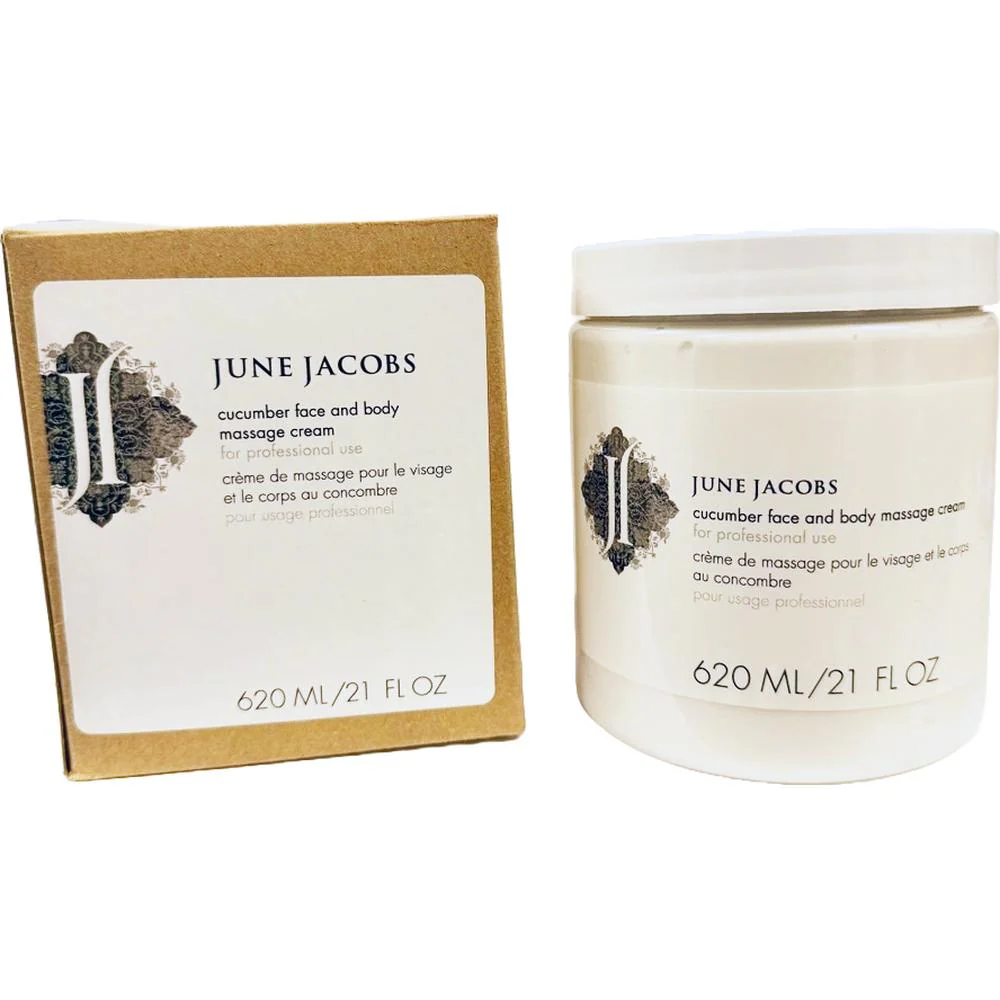 Cucumber Professional Massage Cream for Face and Body / 21 oz. by June Jacobs