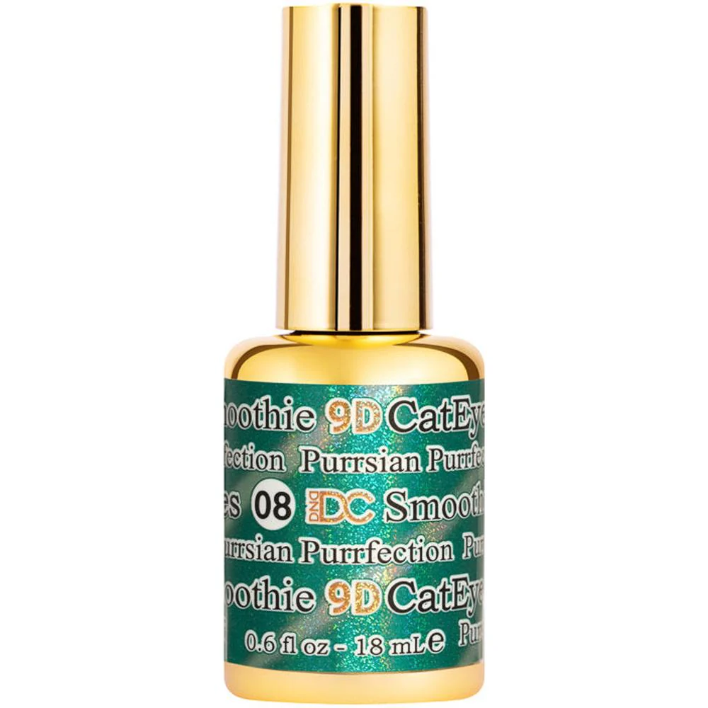 DC 9D Cat Eye Gel Smoothie #08 Purrsian Purrfection / 0.6 fl. oz. - 18 mL. - Image 2