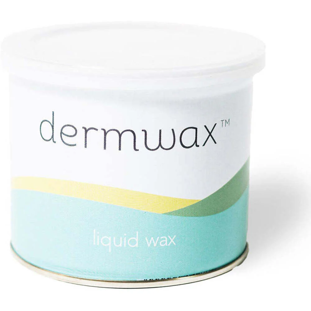Azulene Clear Green Liquid Soft Wax from Italy / Case of (12) 14 oz. Cans by Dermwax - Image 2