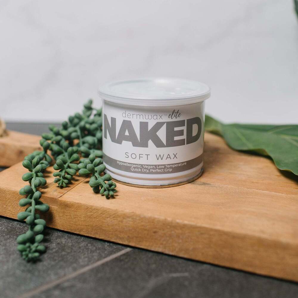Naked Soft Wax from France / Case of (12) 400 mL. Cans by Dermwax Elite - Image 3