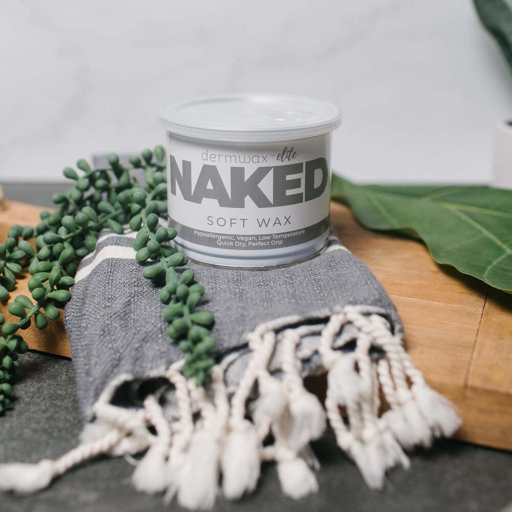 Naked Soft Wax from France / Case of (12) 400 mL. Cans by Dermwax Elite - Image 4