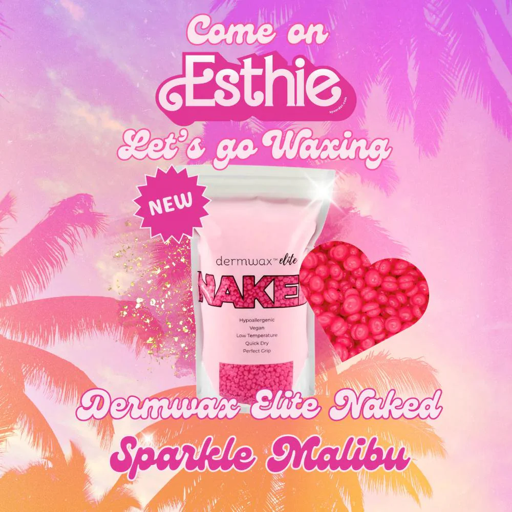 NAKED Sparkle Malibu Stripless Hard Wax Beads / 10 Lbs. by Dermwax Elite - Image 2