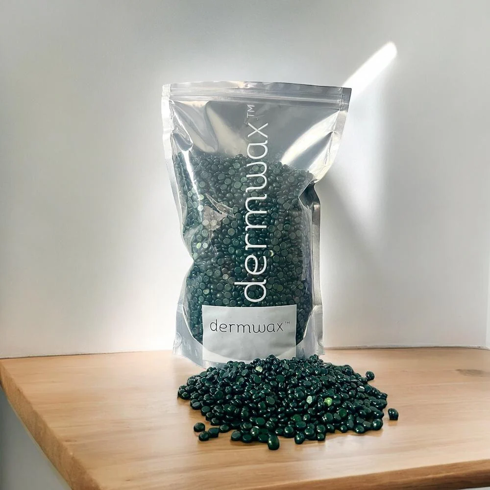 Emerald Ocean Hard Wax Beads / 60 Lbs. by Dermwax - Image 3