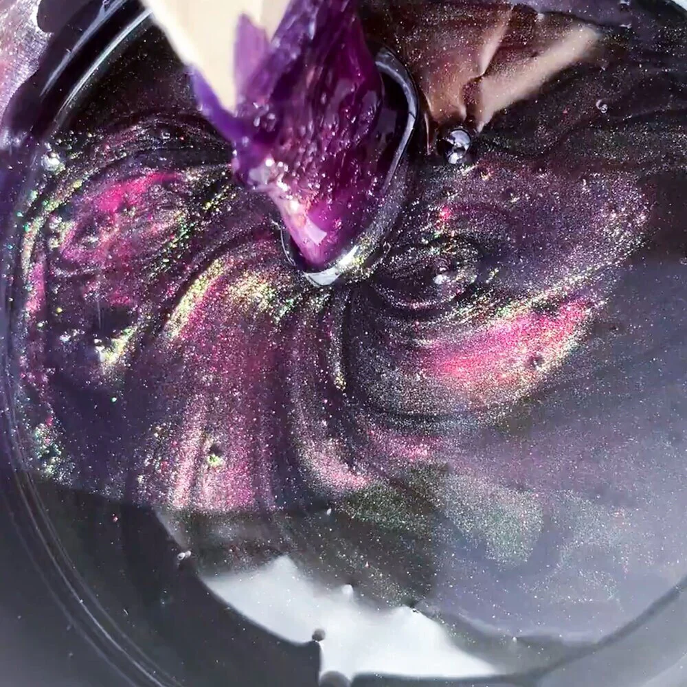 Purple Galaxy Stripless Hard Wax Beads / 10 lb. Bag by Dermwax