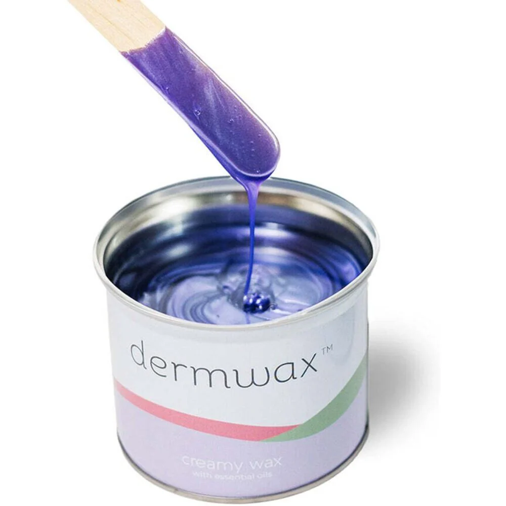 Lavender Essential Oil Soft Wax from Italy / Case of (12) 14 oz. Cans by Dermwax