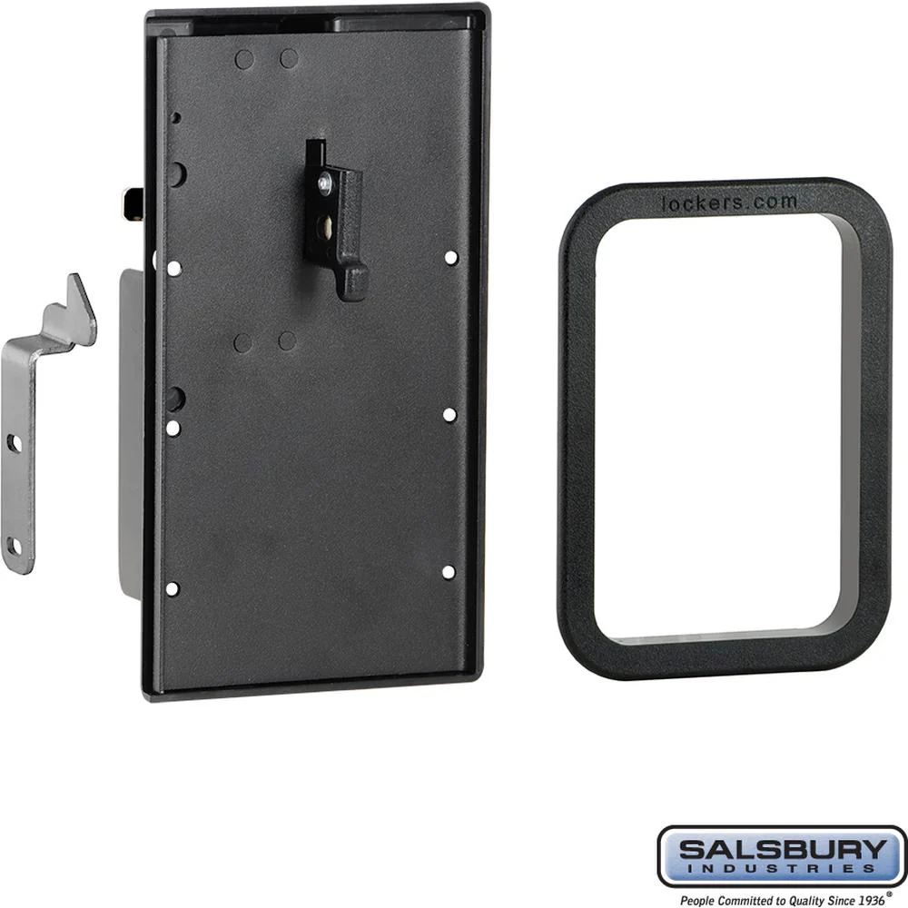 Designer Wood Locker Replacement Lock Conversion Kit - for Standard Lift Up Hasp by Salsbury