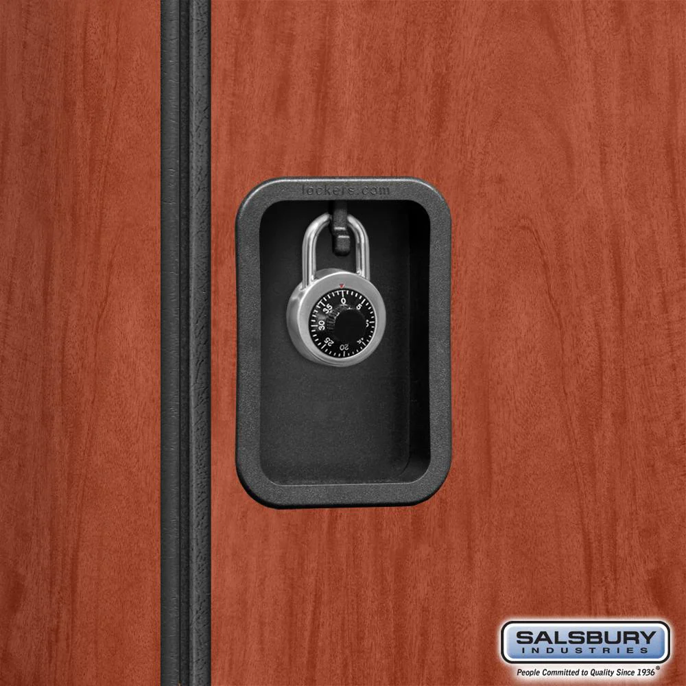 Designer Wood Locker Replacement Lock Conversion Kit - for Standard Lift Up Hasp by Salsbury - Image 2