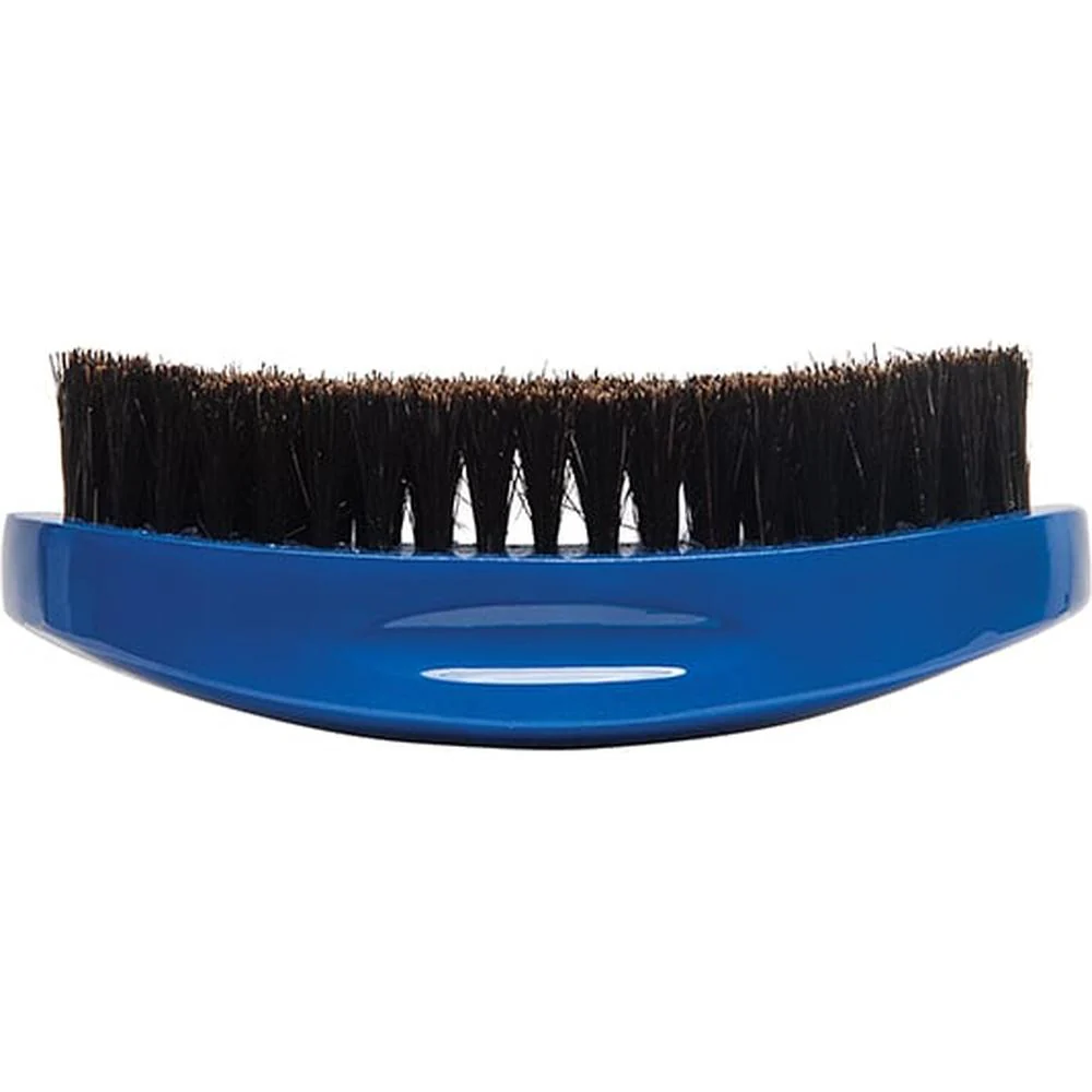 Diane Curved Prestige 100% Boar Military Wave Medium Brush - Blue - Image 2