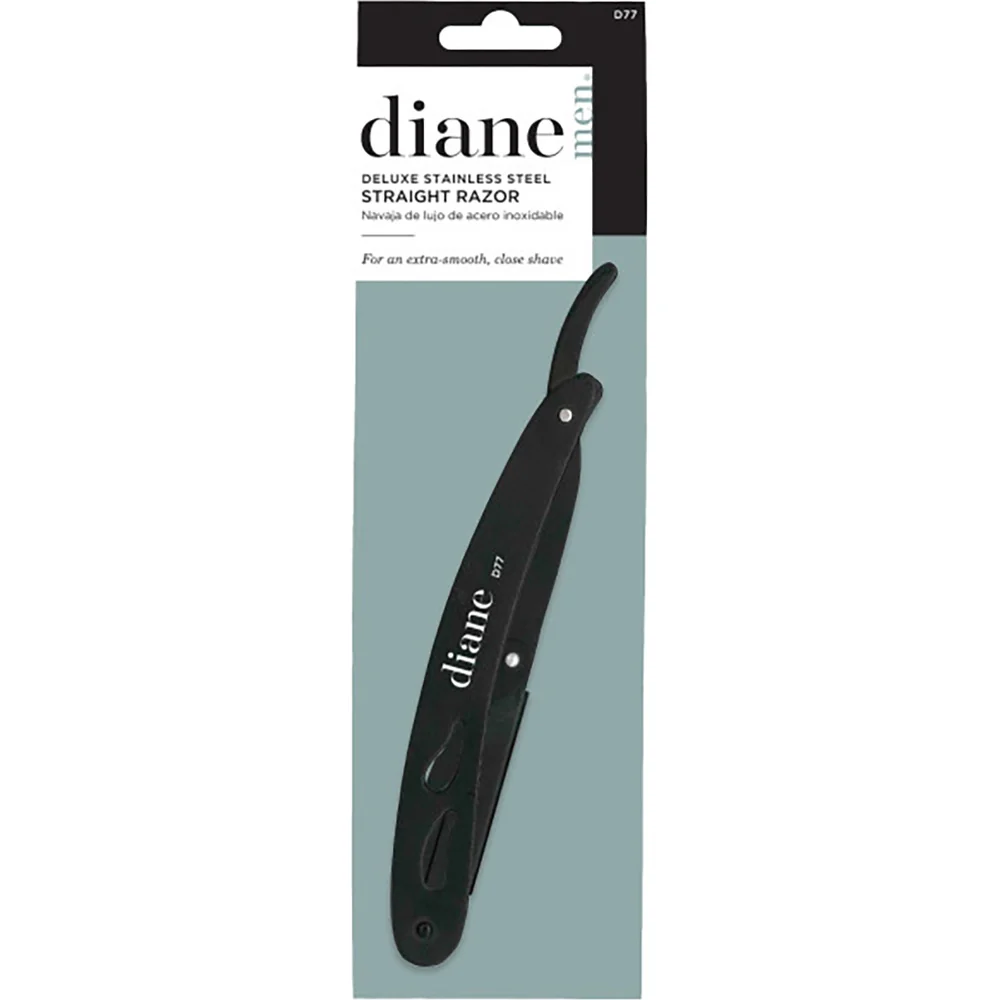 Diane Deluxe Stainless Steel Straight Razor - Image 4