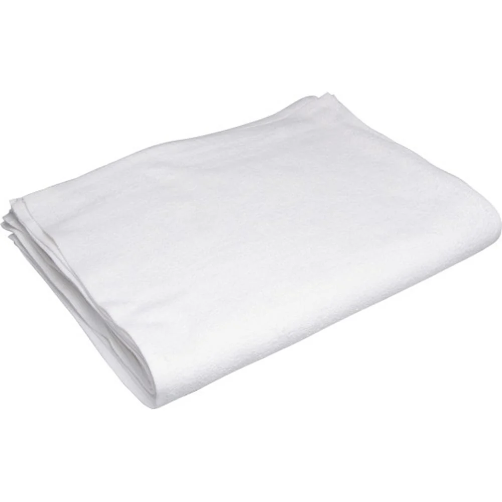 Diane Essential Salon White Towels - 100% Cotton - 15" x 25" / 12 Pack - Image 3