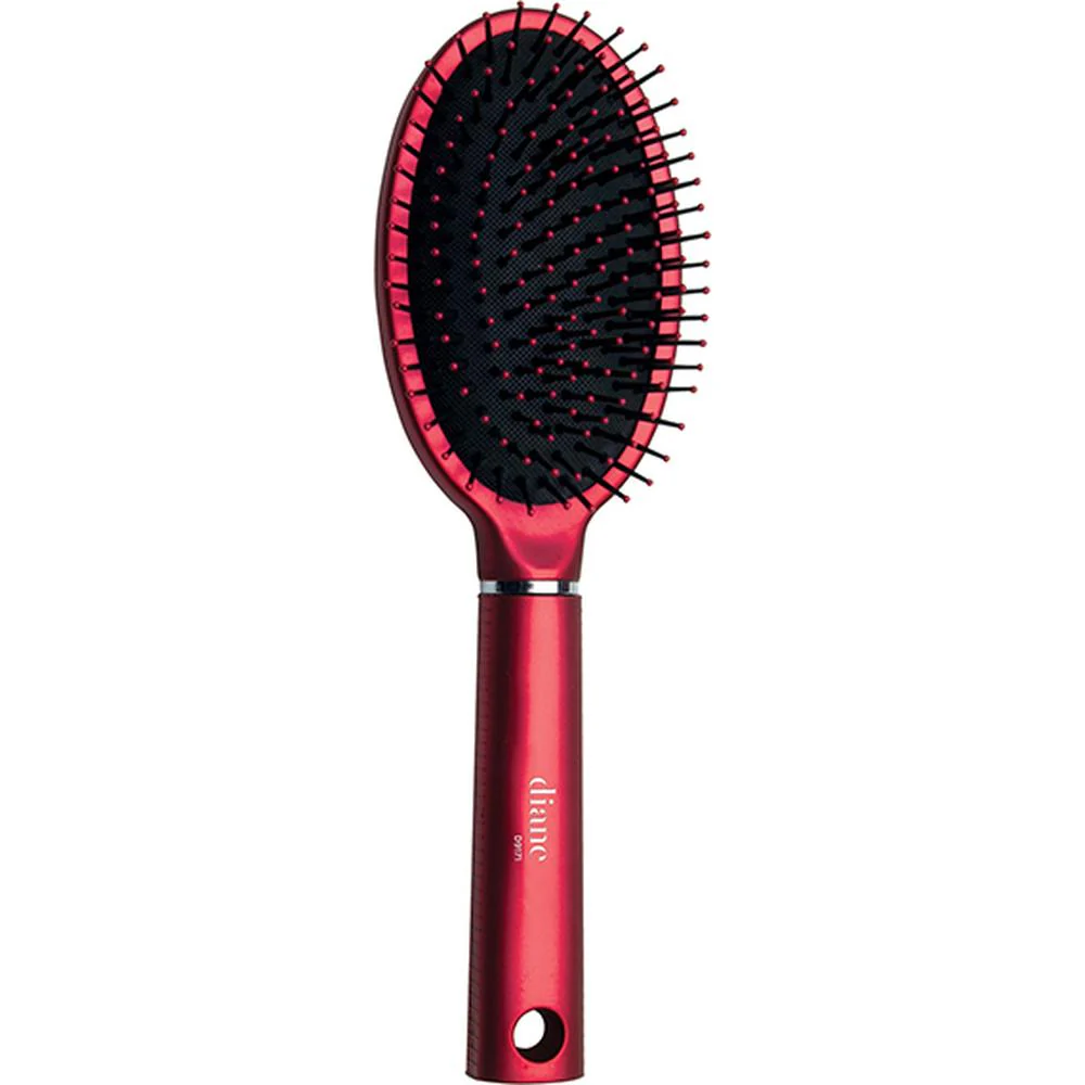 Diane Royal Satin 11-Row Large Oval Paddle Brush