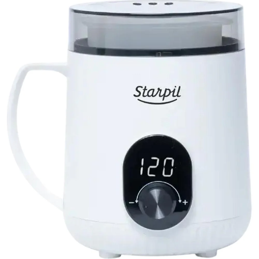 Digital Mini Facial Hard Wax Warmer / 8.4 oz Capacity / Available in Black or White by Starpil